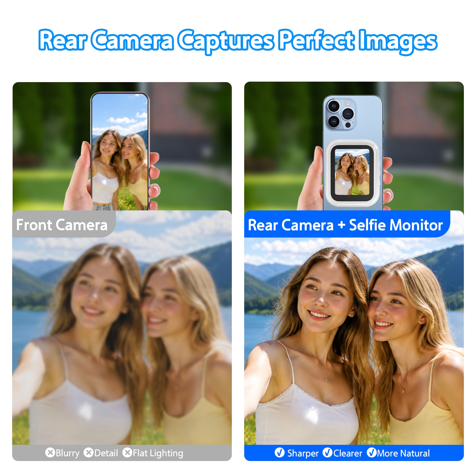 Wireless Magnetic Selfie Screen - R3024 Secondary image