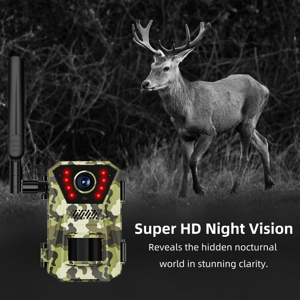 4G Hunting Game Cameras with Long Battery Life - F8
