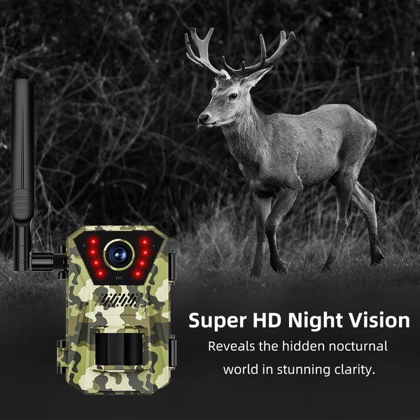 4G Hunting Game Cameras with Long Battery Life - F8