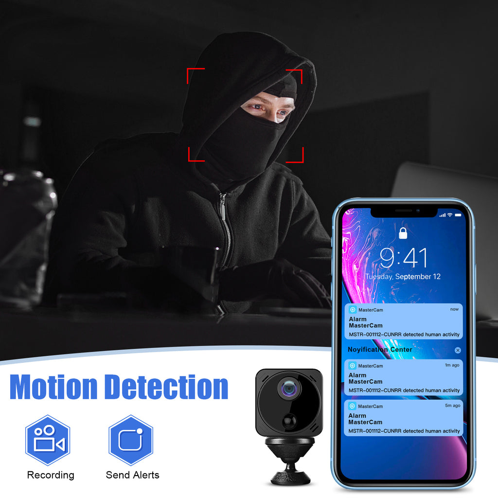 4K Mini Security Cameras For Wifi Connect - R8