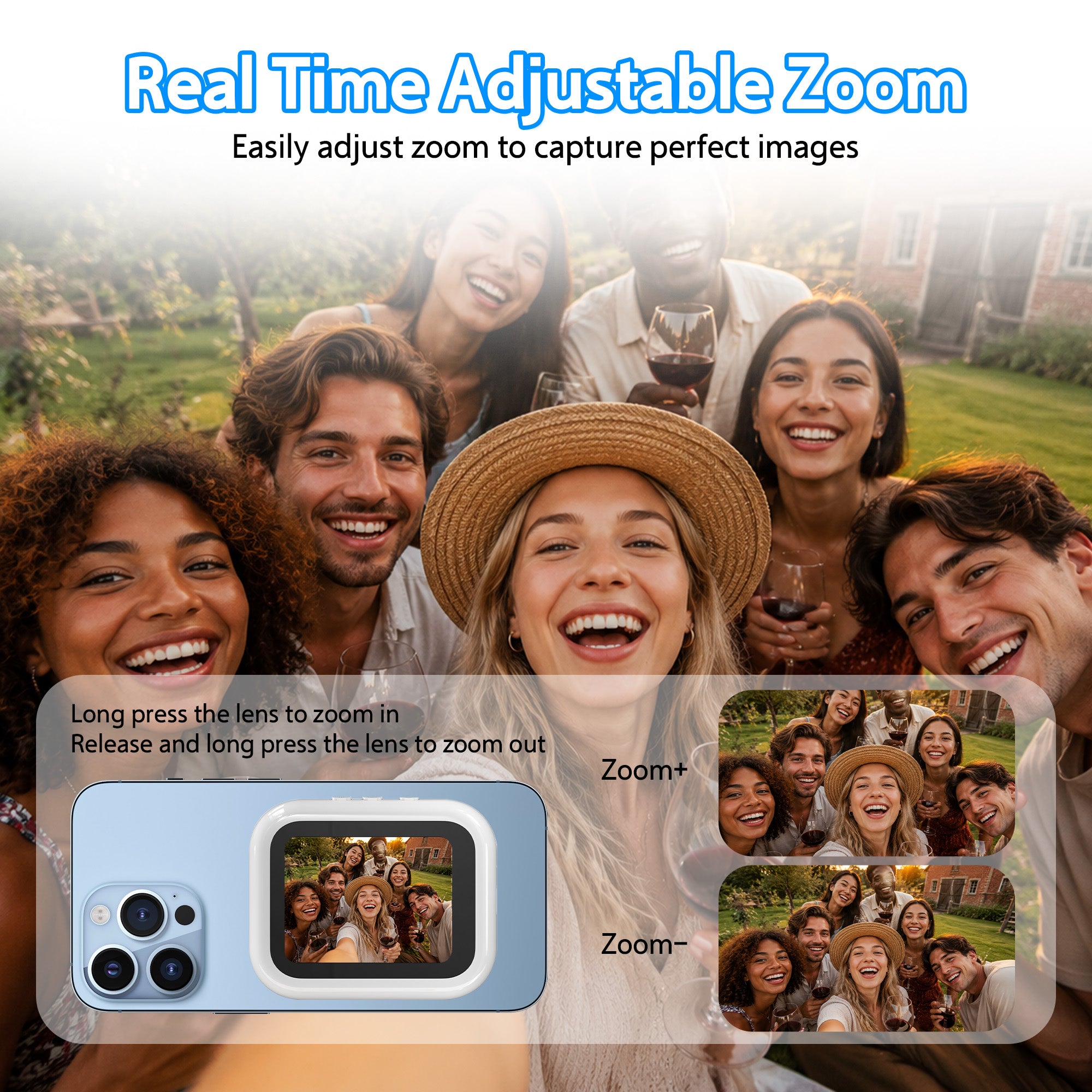 Wireless Magnetic Selfie Screen - R3024