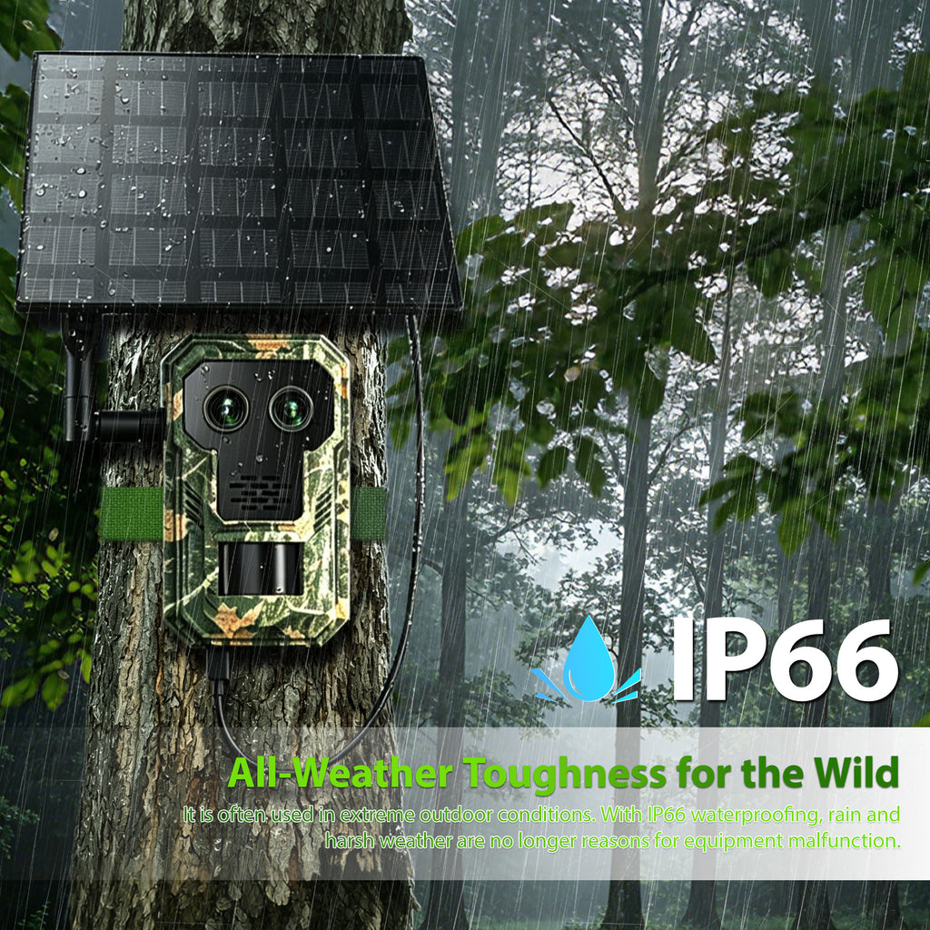 2K Camouflage Infrared Hunting Trail Camera With Night Vision - F10