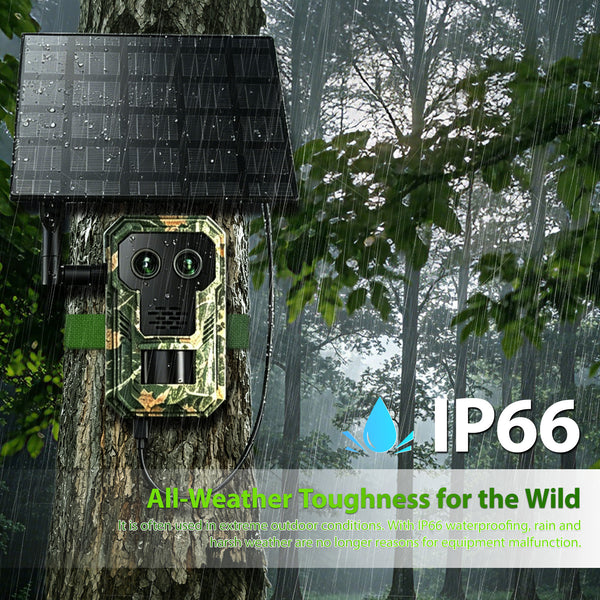 2K Camouflage Infrared Hunting Trail Camera With Night Vision - F10
