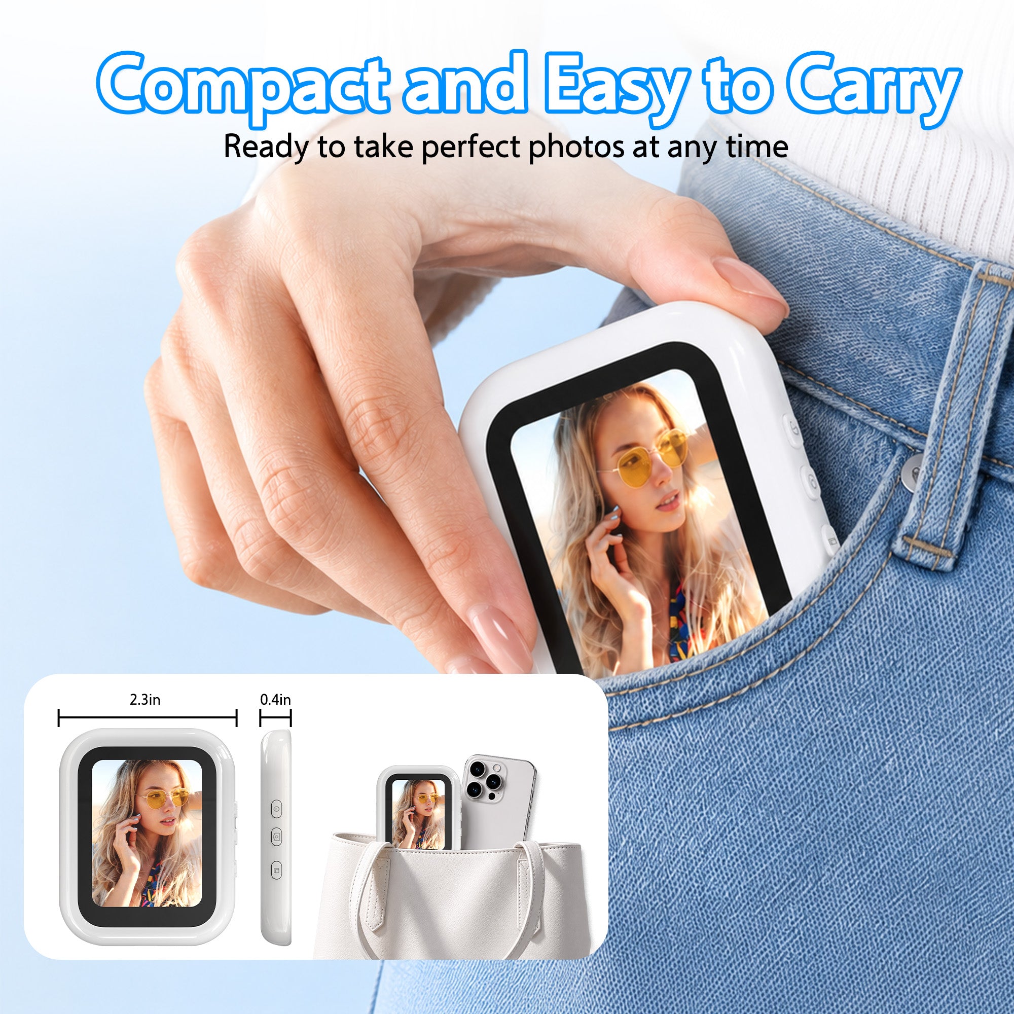 Wireless Magnetic Selfie Screen - R3024