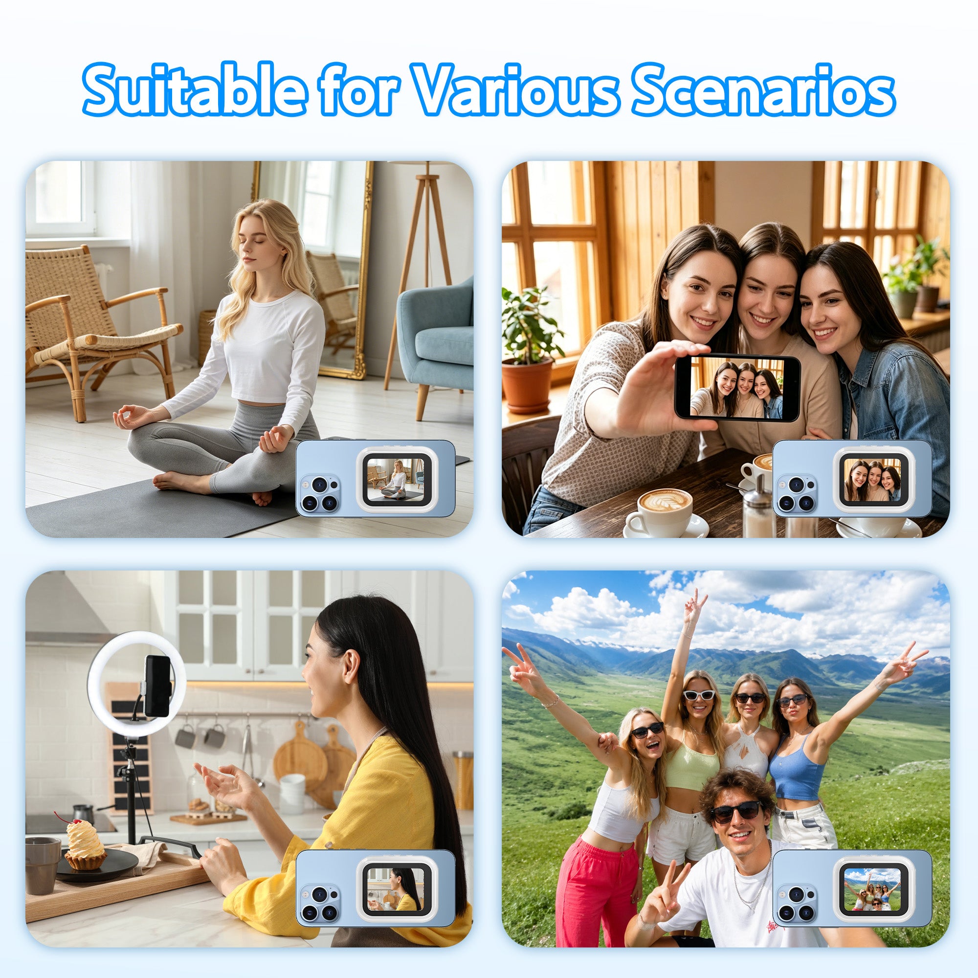 Wireless Magnetic Selfie Screen - R3024